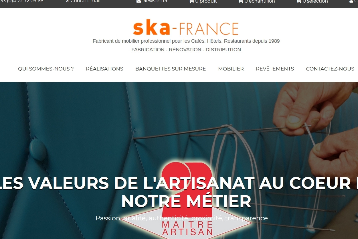 SKA France modernise son interface