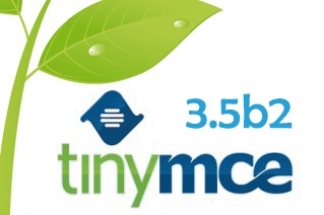 Nouvelle version de TinyMCE : 3.5b2